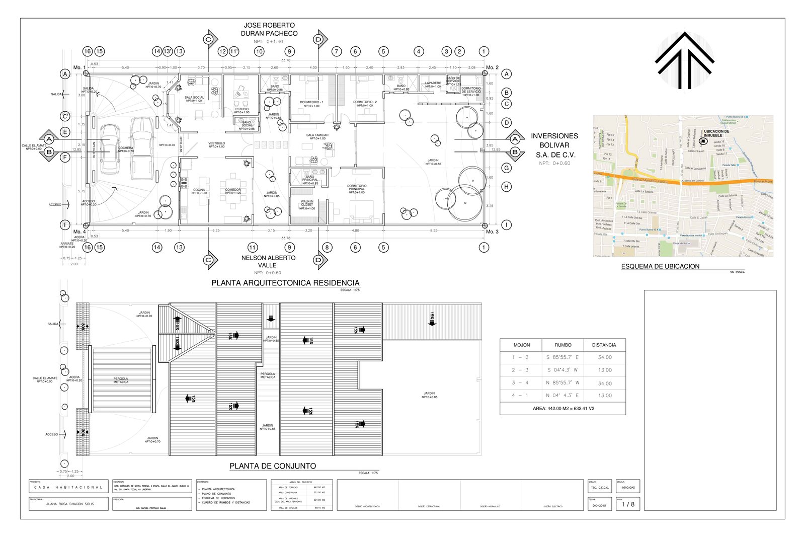 Plano AutoCAD