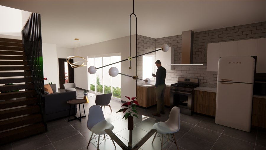 Interior render